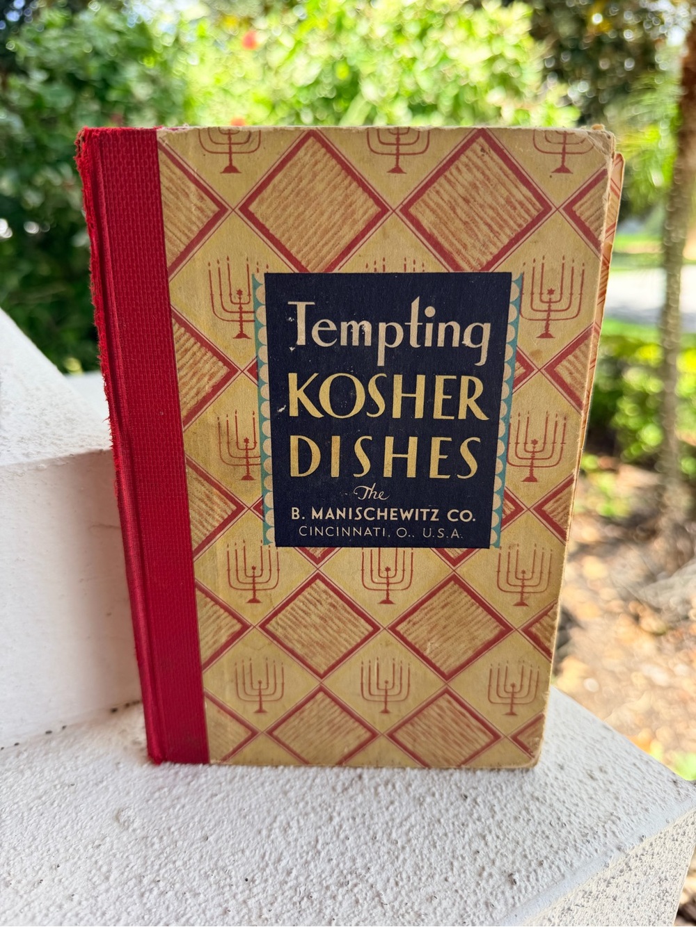1930 Tempting Kosher Dishes Manischewitz Cookbook Jewish Judaica Vintage